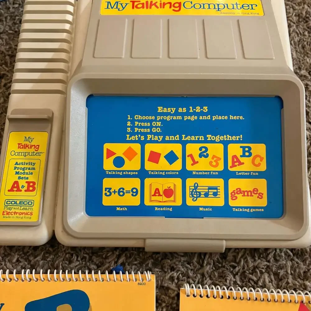 Coleco My Talking Computer 1986 Play And Learn Electronics: Tested / Working - Picture 2 of 8